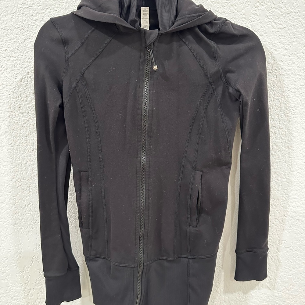 Black Lululemon Hooded Define Jacket Size 4